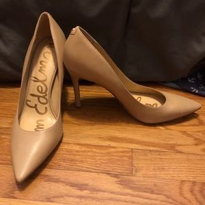 Sam Edelman nude heels size 10